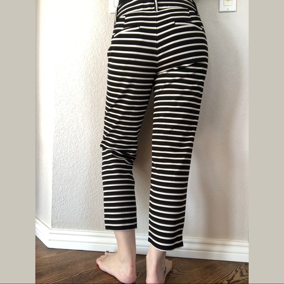 Ann Taylor Striped Capris from LOFT - Picture 4 of 5